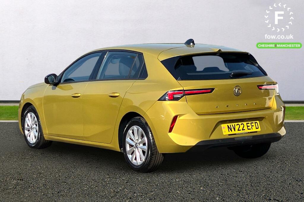 Vauxhall Astra 1.2 Turbo Design NV22EFD Yellow #2