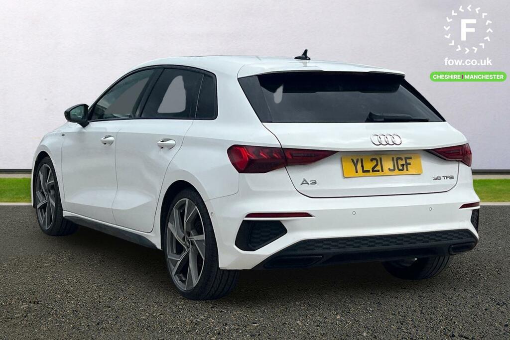 Audi A3 35 Tfsi Vorsprung S Tronic YL21JGF White #2