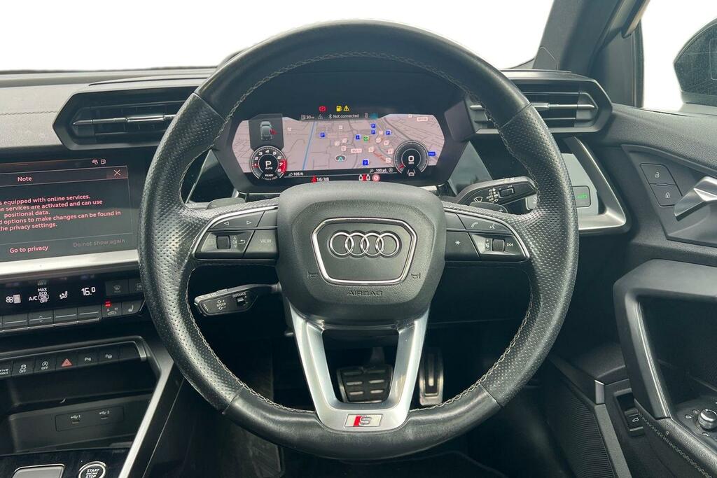 Audi A3 35 Tfsi Vorsprung S Tronic YL21JGF White #5