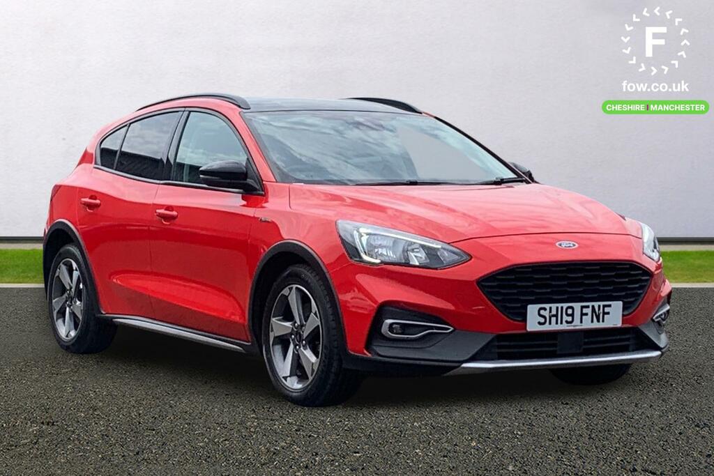 Ford Focus 1.0 Ecoboost 125 Active SH19FNF Red