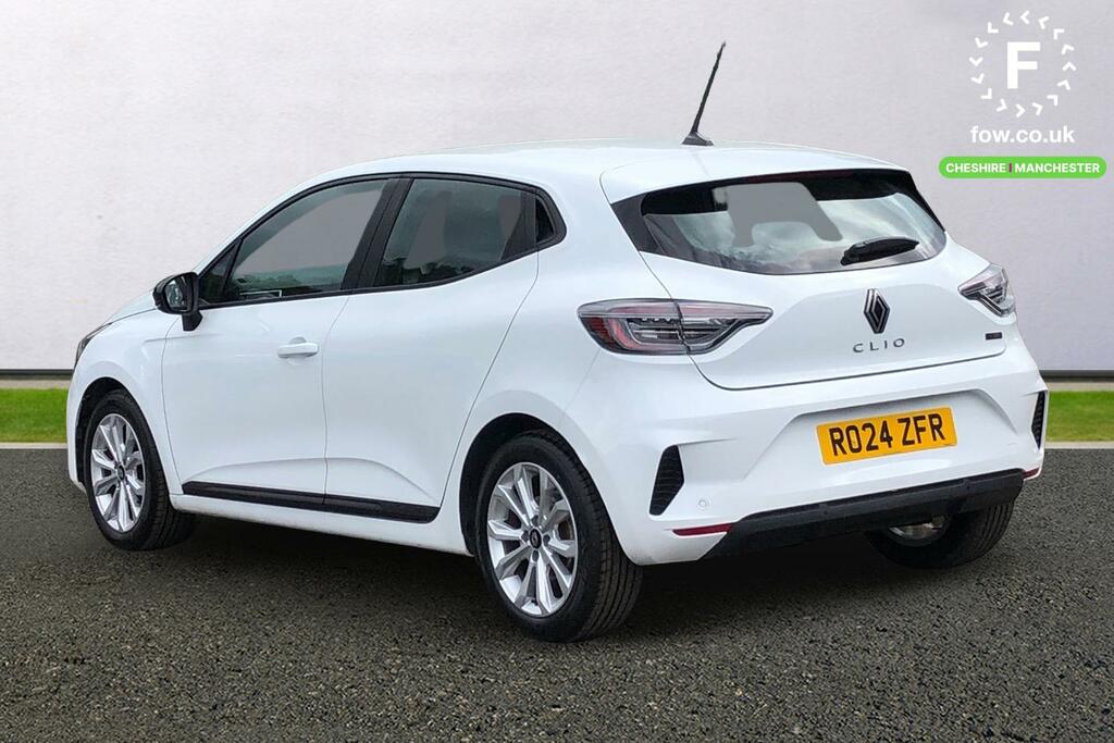 Renault Clio 1.6 E-tech Full Hybrid 145 Evolution RO24ZFR White #2