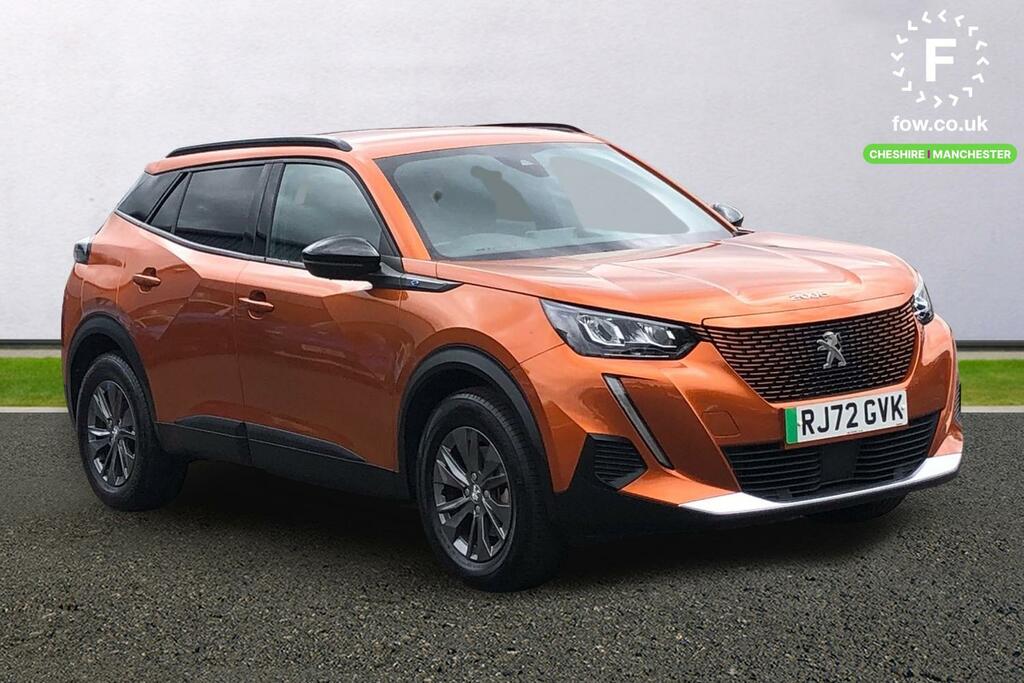 Peugeot e-2008 100Kw Active Premium 50Kwh 11Kwch Orange