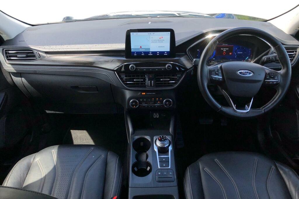 Ford Kuga 2.0 Ecoblue 190 Vignale Awd EJ70YZX Black #3