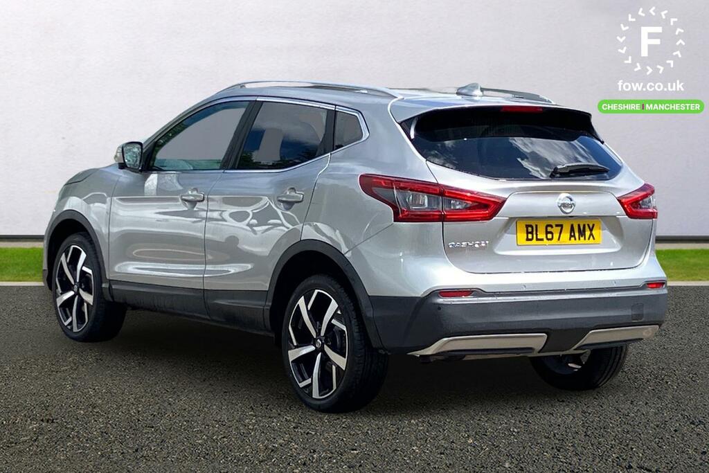Nissan Qashqai 1.2 Dig-t Tekna Glass Roof Pack Xtronic BL67AMX Silver #2