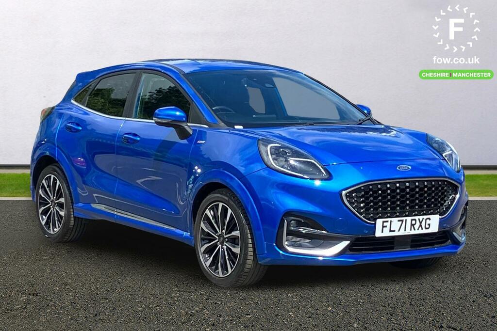 Ford Puma 1.0 Ecoboost Hybr Mhev 155 St-line Vignale Dct Blue