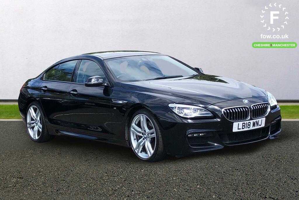 BMW 6 Series Gran Coupe 640D M Sport Black