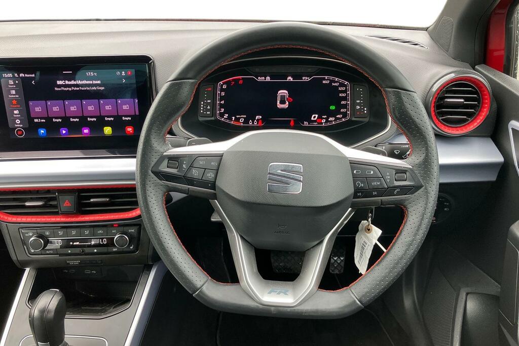 Seat Arona 1.0 Tsi 110 Fr Sport Dsg WJ72JXM Red #5