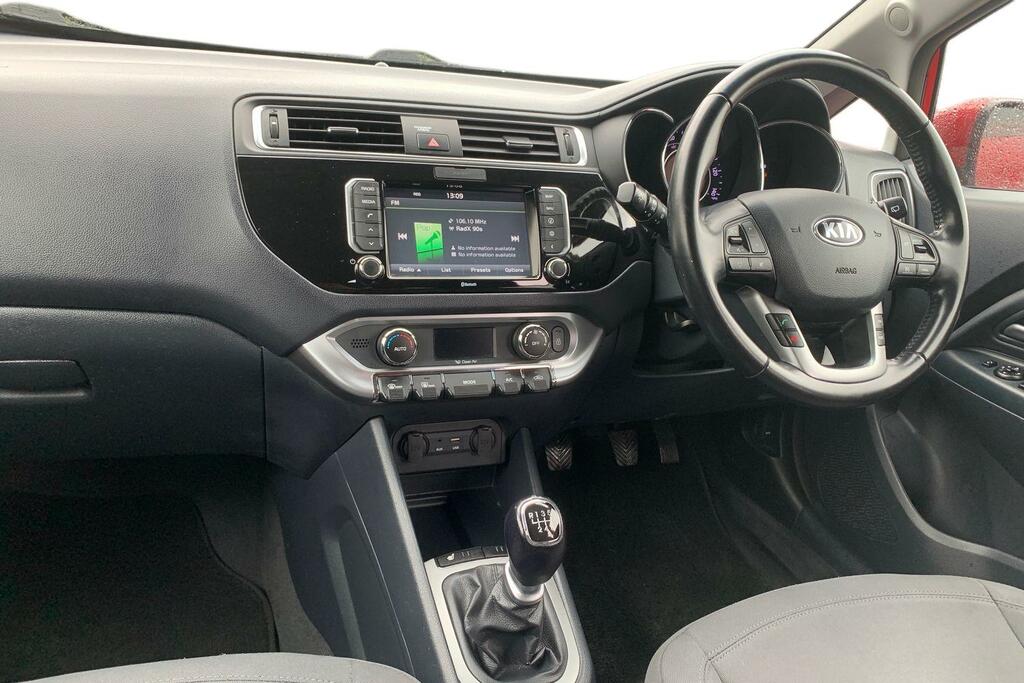 Kia RIO 1.4 Crdi 3 Red #4