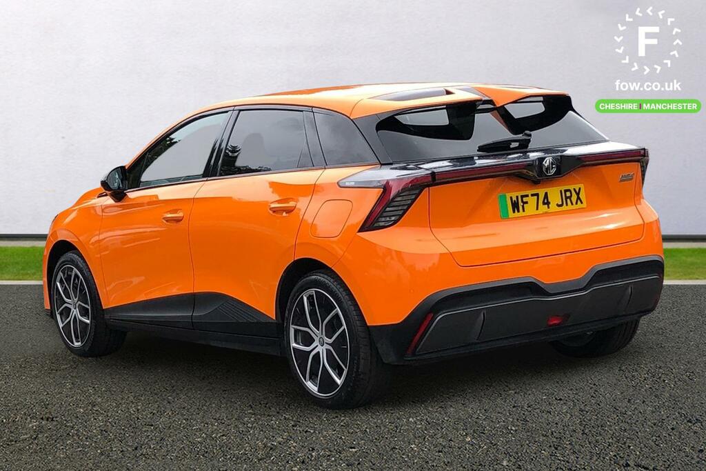 MG MG4 150Kw Trophy Ev Long Range 64Kwh WF74JRX Orange #2