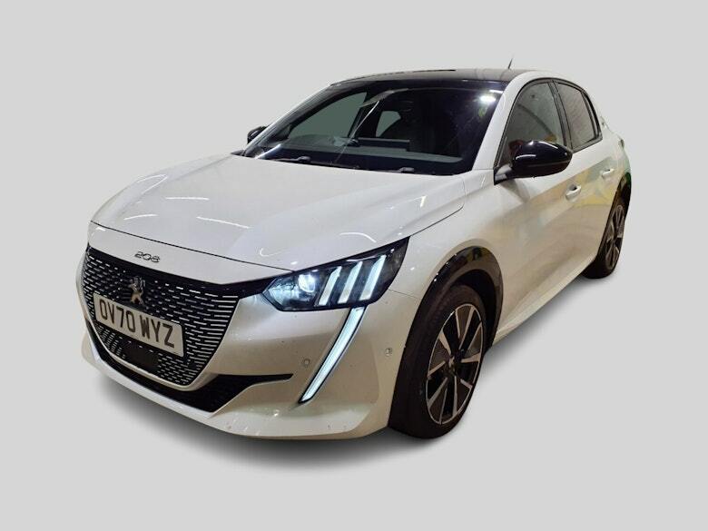 Peugeot e-208 100Kw Gt 50Kwh White #2
