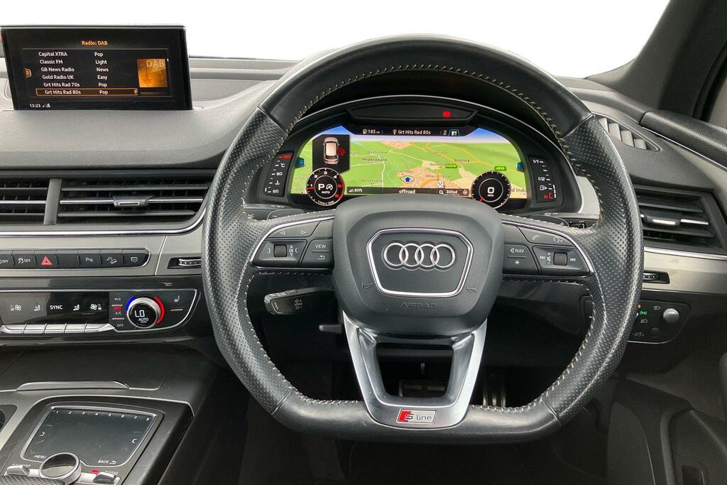 Audi Q7 3.0 Tdi Quattro S Line Tip WF18EPX White #5