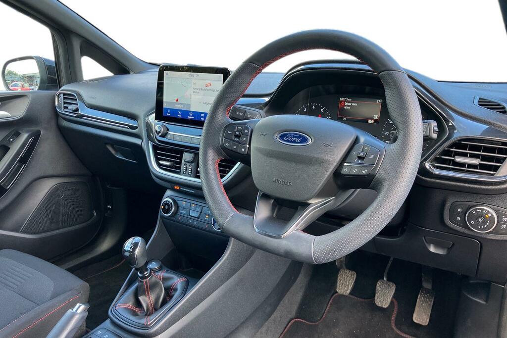 Ford Fiesta 1.0 Ecoboost Hybrid Mhev 125 St-line Edition SM22HPU Black #3