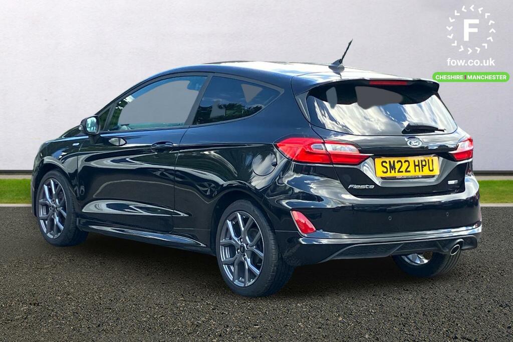 Ford Fiesta 1.0 Ecoboost Hybrid Mhev 125 St-line Edition SM22HPU Black #2