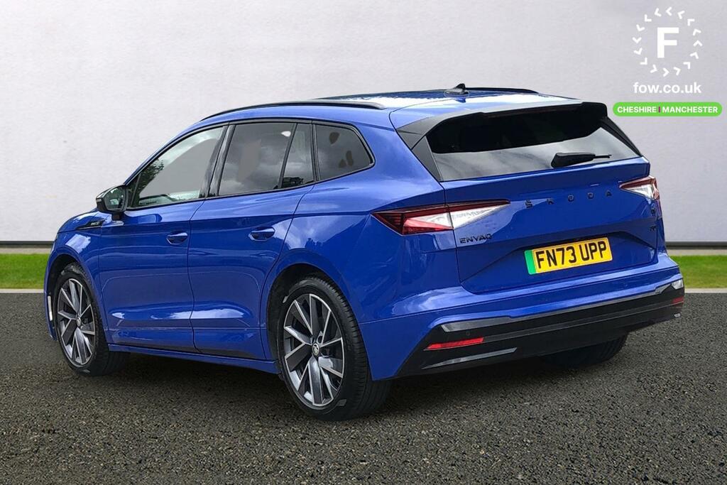 Skoda ENYAQ 150Kw 80 Sportline 82Kwh 125Kw FN73UPP Blue #2