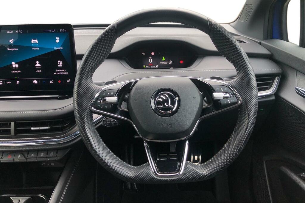 Skoda ENYAQ 150Kw 80 Sportline 82Kwh 125Kw FN73UPP Blue #5