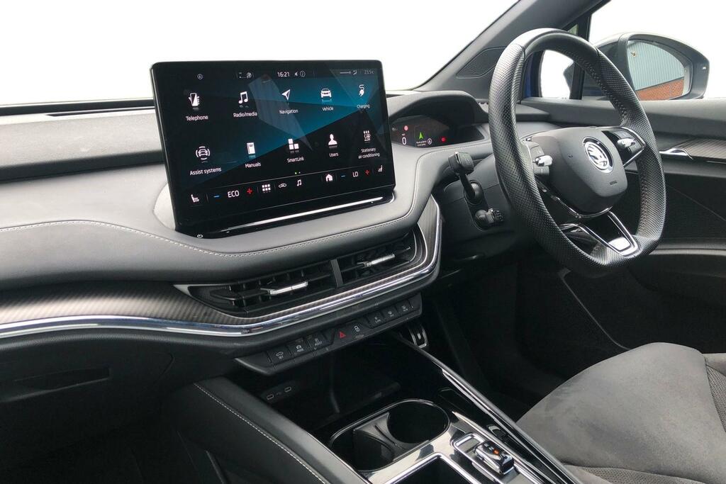 Skoda ENYAQ 150Kw 80 Sportline 82Kwh 125Kw FN73UPP Blue #4