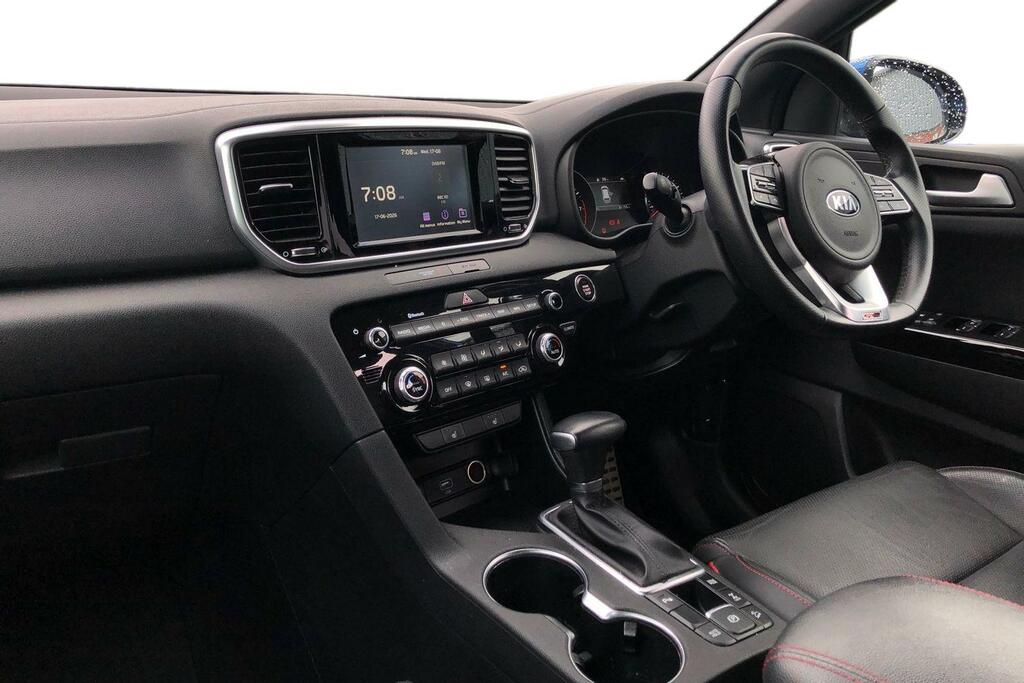 Kia Sportage 1.6T Gdi Isg Gt-line Dct Awd AG19HPL Blue #4