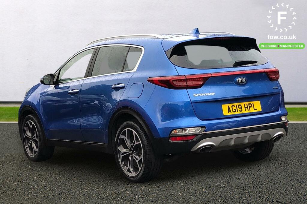 Kia Sportage 1.6T Gdi Isg Gt-line Dct Awd AG19HPL Blue #2