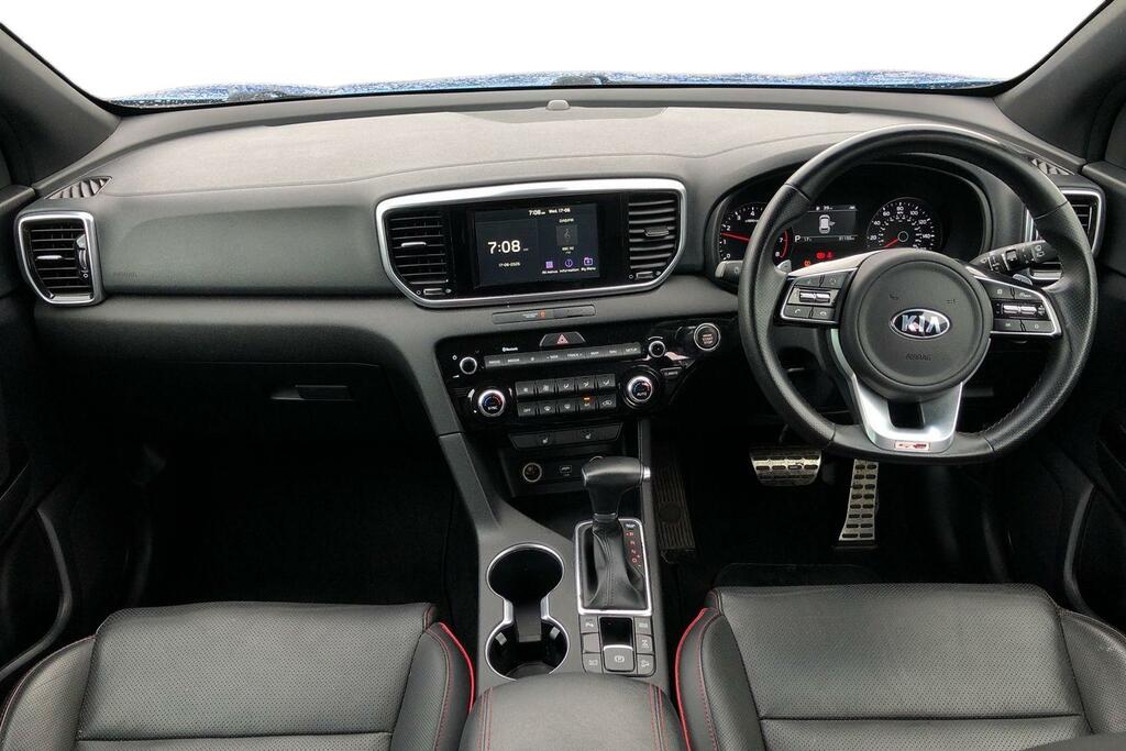 Kia Sportage 1.6T Gdi Isg Gt-line Dct Awd AG19HPL Blue #3