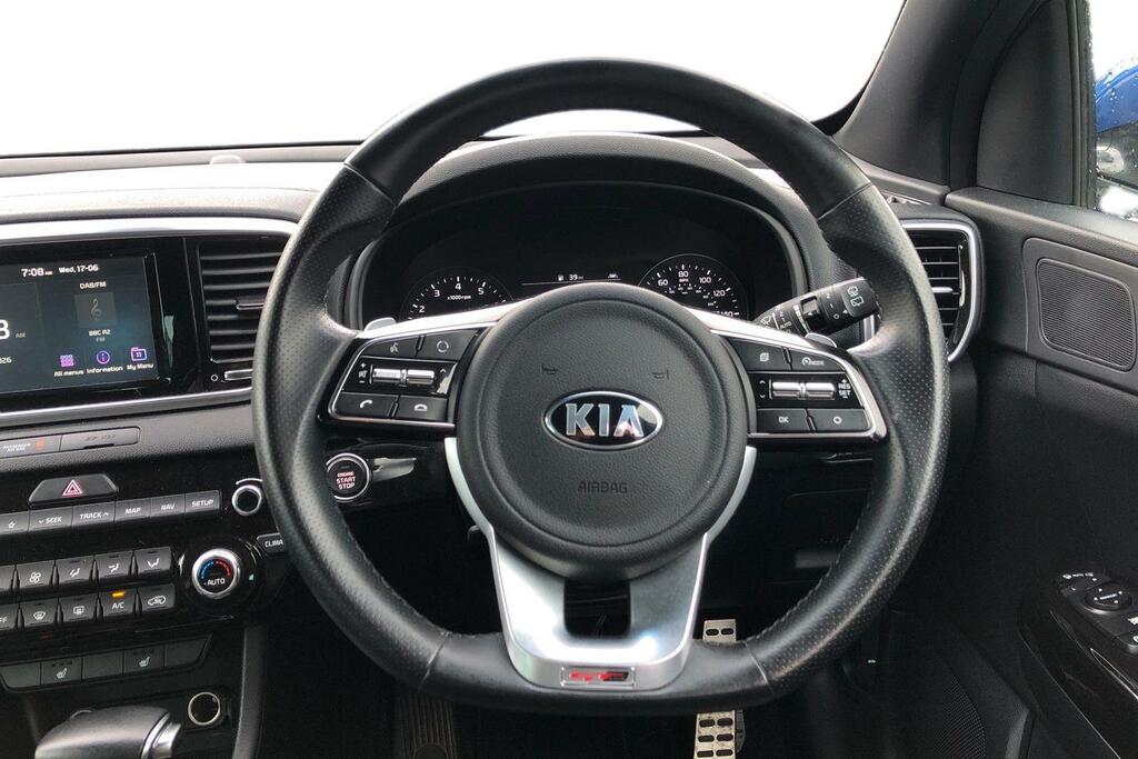 Kia Sportage 1.6T Gdi Isg Gt-line Dct Awd AG19HPL Blue #5