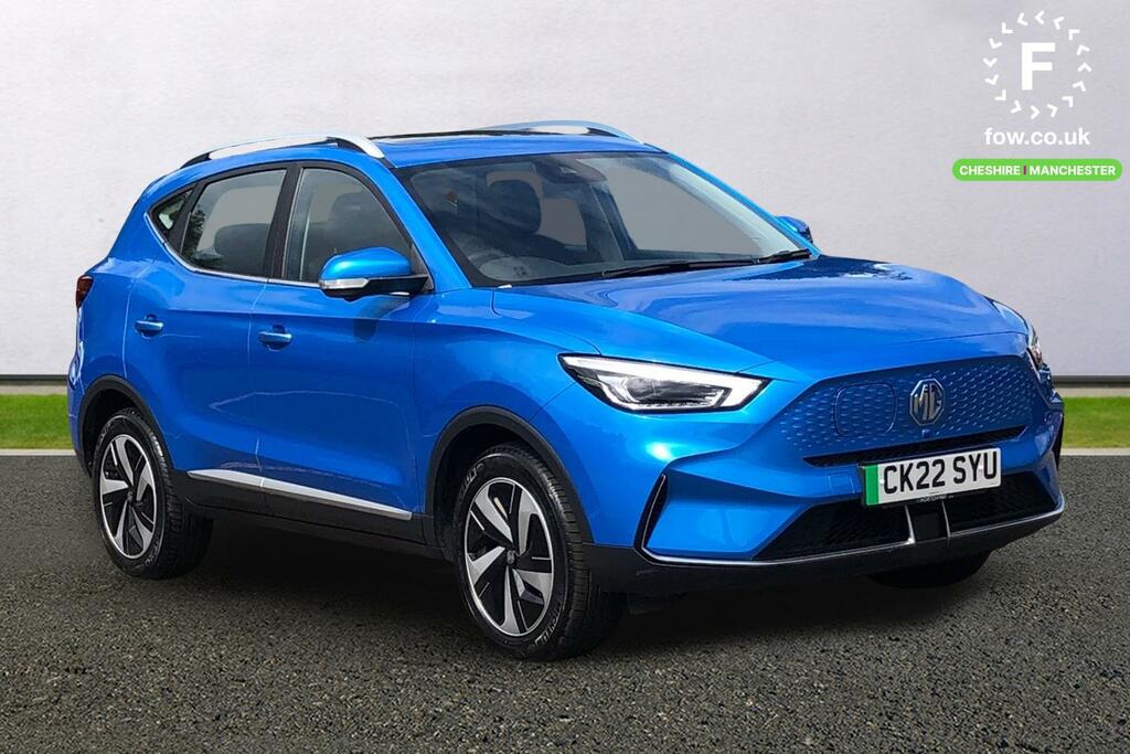 MG ZS 130Kw Trophy Ev 51Kwh Blue