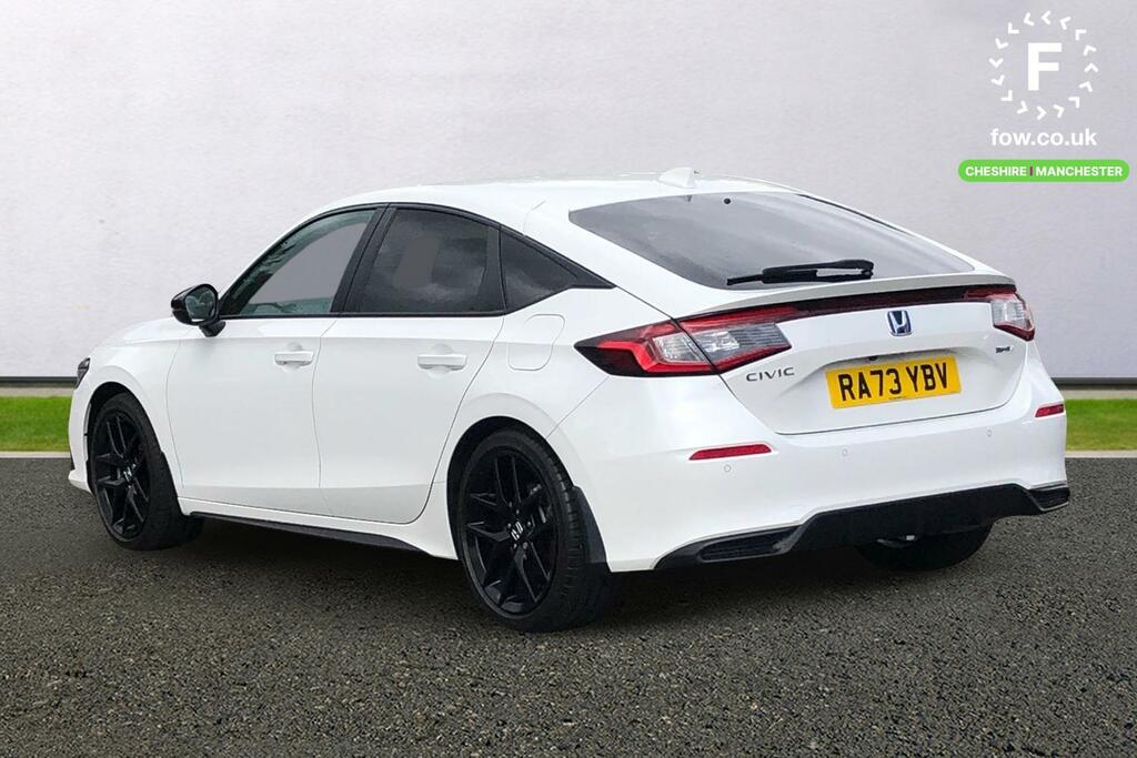 Honda Civic 2.0 Ehev Sport Cvt RA73YBV White #2