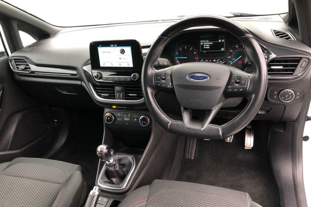 Ford Fiesta 1.0 Ecoboost St-line ND68ZTN White #3
