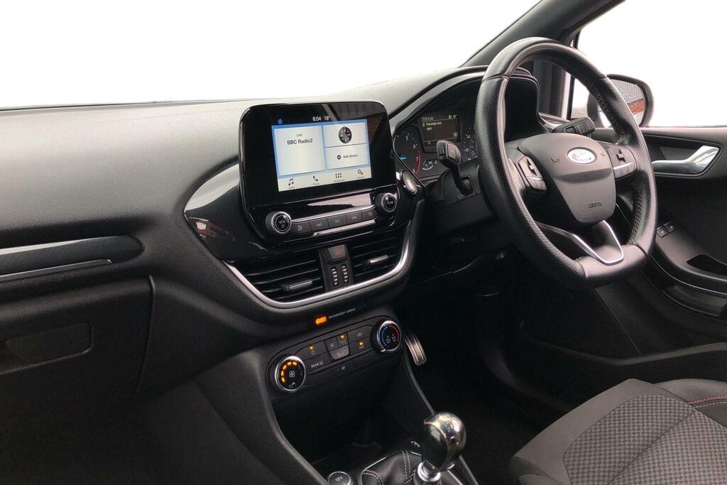 Ford Fiesta 1.0 Ecoboost St-line ND68ZTN White #4