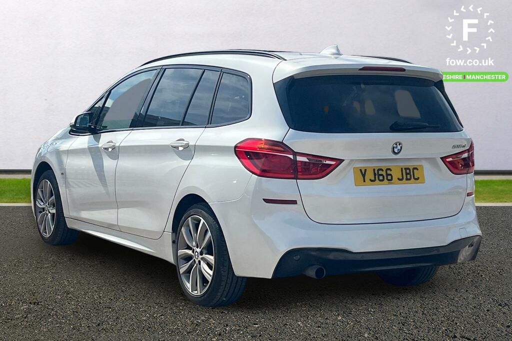 BMW 2 Series Gran Tourer 218D M Sport Step YJ66JBC White #2