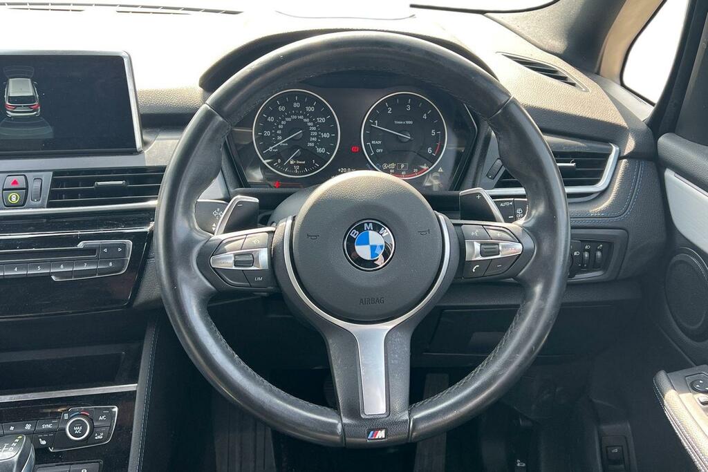 BMW 2 Series Gran Tourer 218D M Sport Step YJ66JBC White #5