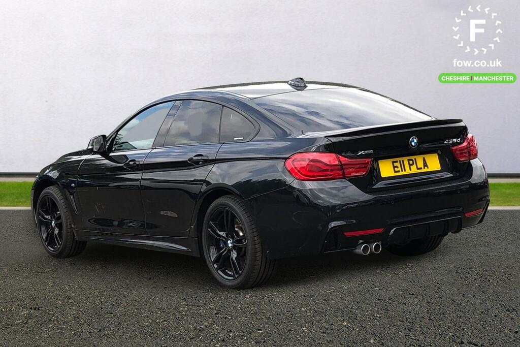 BMW 4 Series Gran Coupe 435D Xdrive M Sport Professional Media Black #2