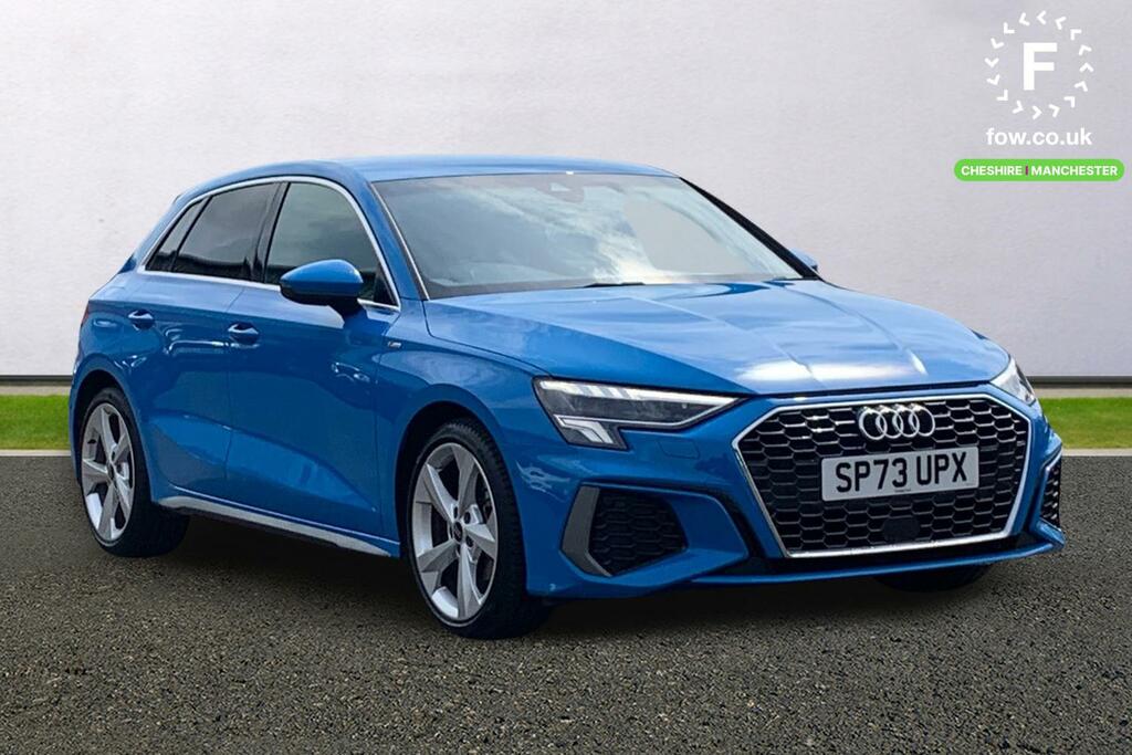 Audi A3 30 Tfsi S Line S Tronic Tech Pack Blue