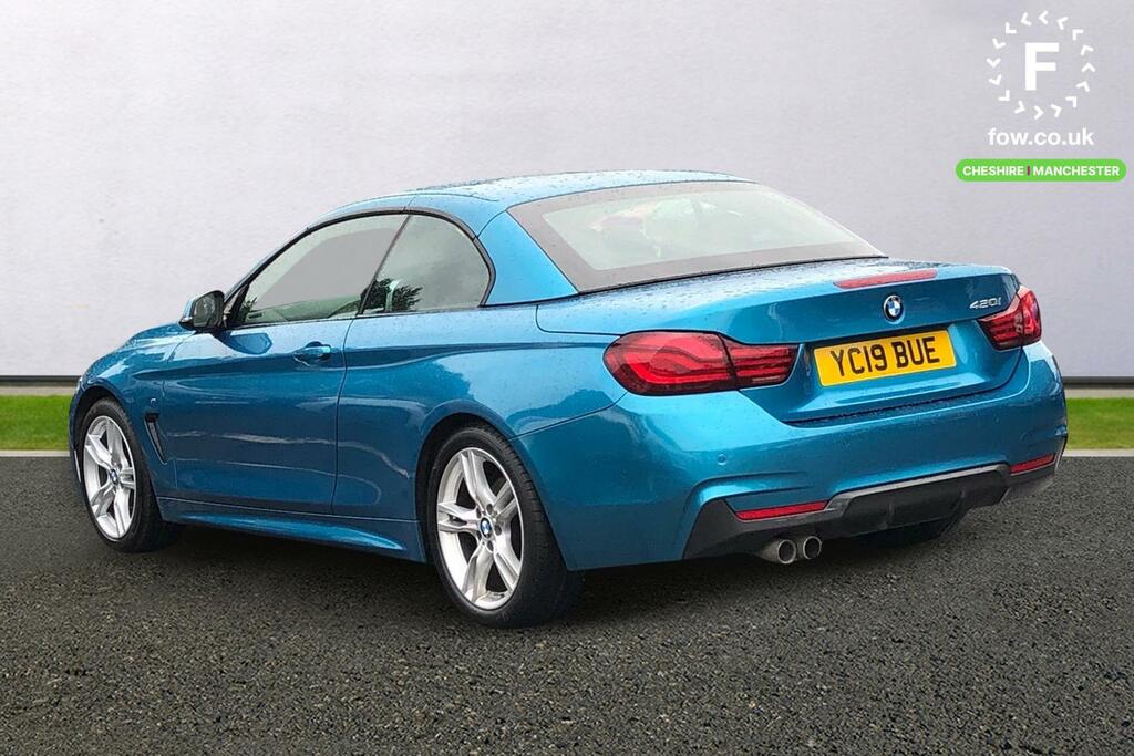 BMW 4 Series 420I M Sport Professional Media YC19BUE Blue #2