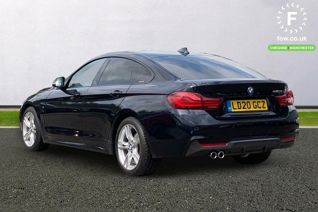 BMW 4 Series Gran Coupe 420I M Sport Professional Media Black #2