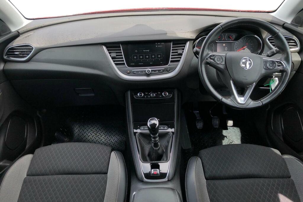 Vauxhall Grandland X 1.2 Turbo Sport Nav BN69CEV Red #3