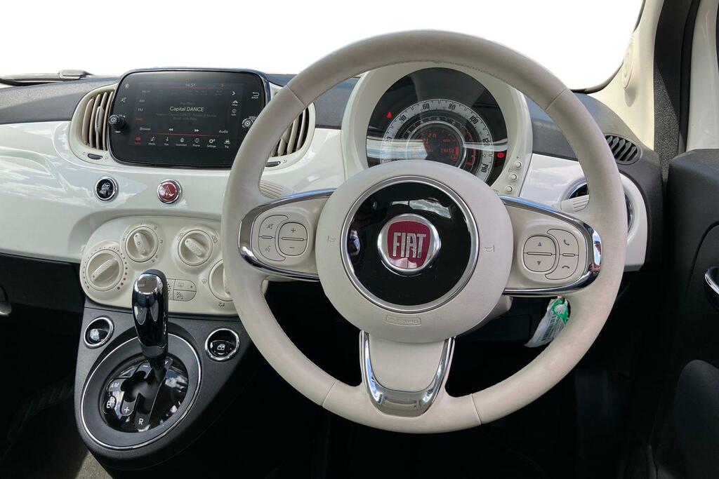 Fiat 500 1.2 Lounge Dualogic White #5