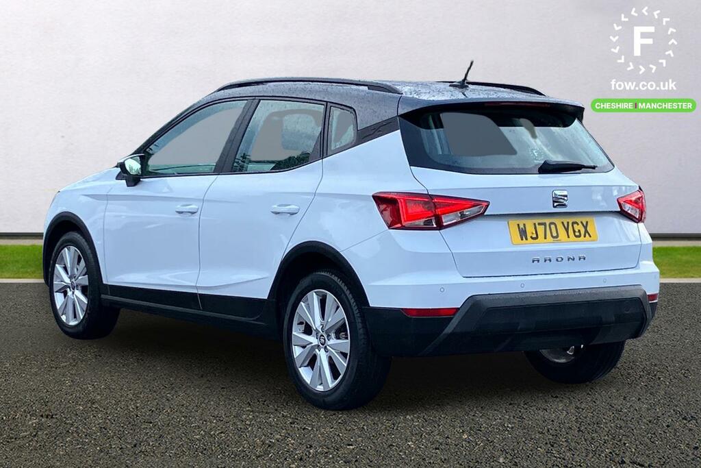 Seat Arona 1.0 Tsi 115 Se Technology Ez Dsg WJ70YGX White #2