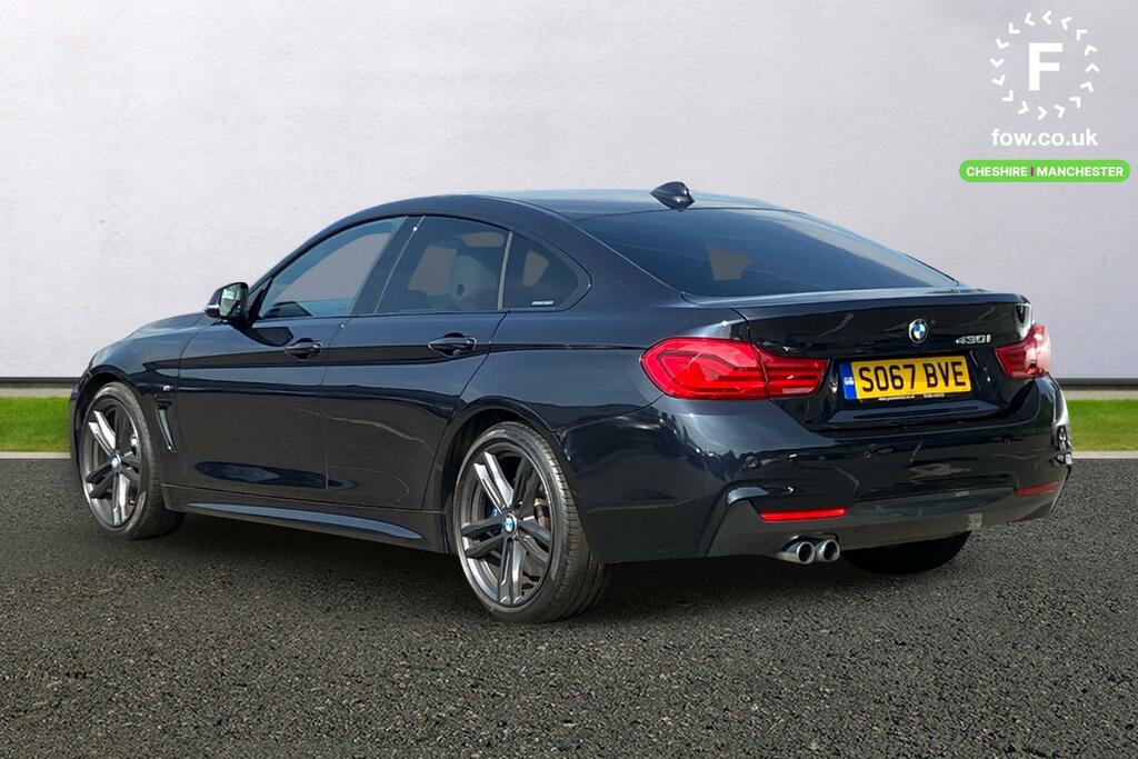 BMW 4 Series Gran Coupe 430I M Sport Professional Media Black #2
