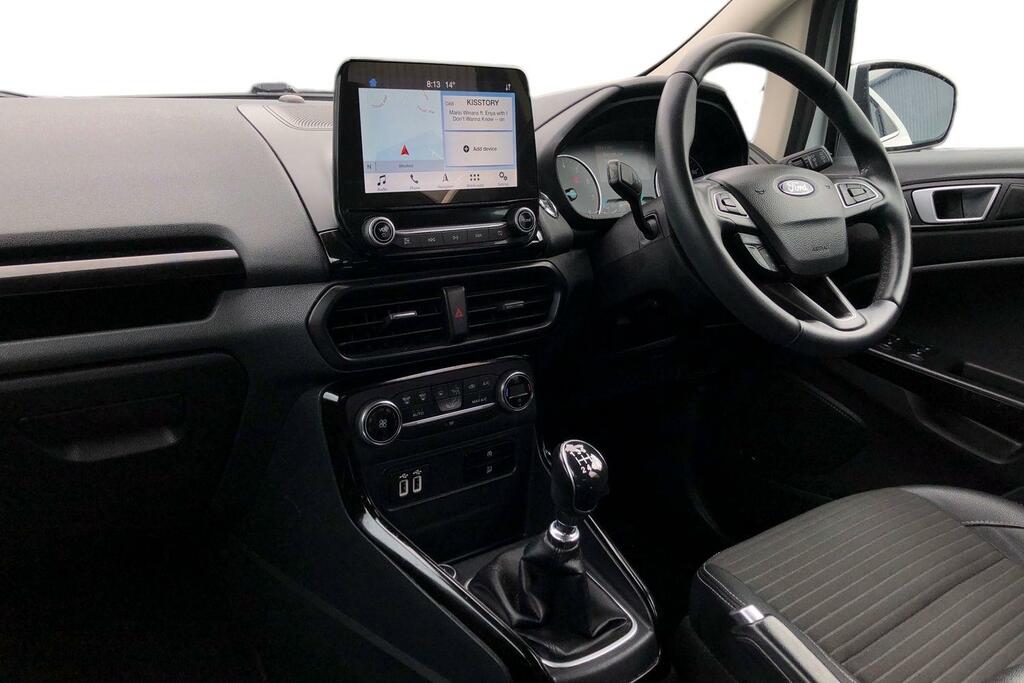 Ford Ecosport 1.0 Ecoboost 125 Titanium MH19YCO White #4
