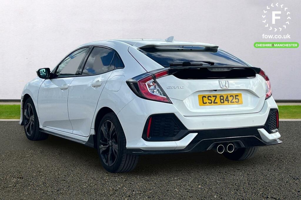 Honda Civic 1.5 Vtec Turbo Sport White #2