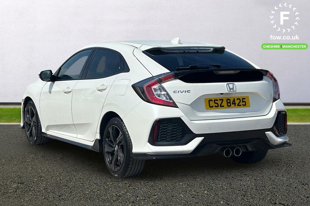 Honda Civic 1.5 Vtec Turbo Sport White #2
