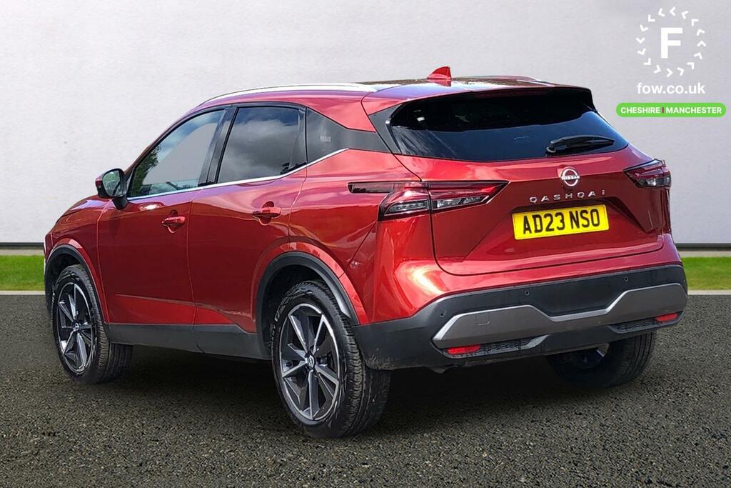 Nissan Qashqai 1.3 Dig-t Mh Tekna AD23NSO Red #2