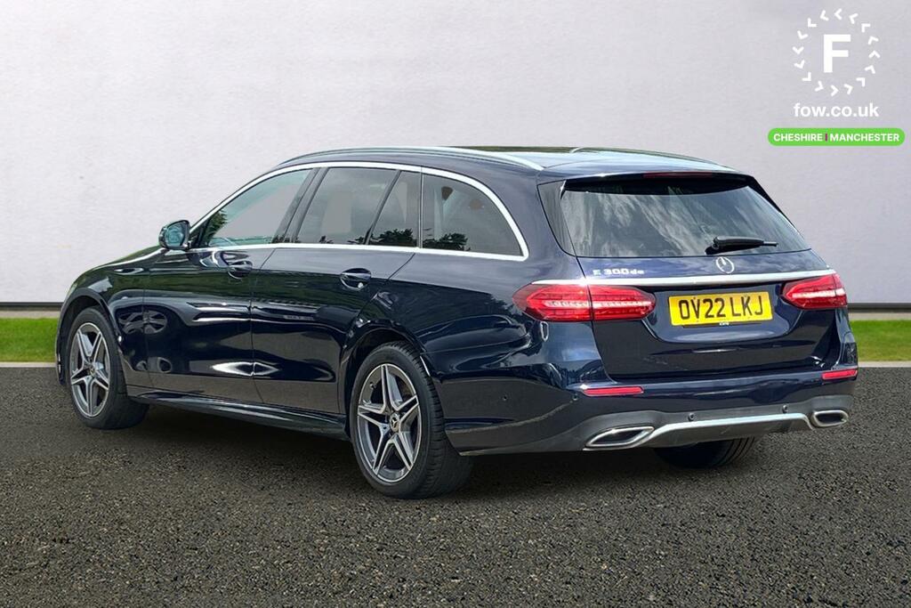 Mercedes-Benz E Class E300de Amg Line 9G-tronic OV22LKJ Blue #2