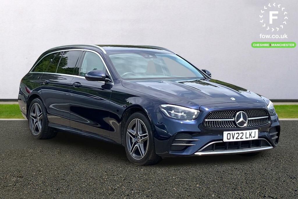 Mercedes-Benz E Class E300de Amg Line 9G-tronic Blue