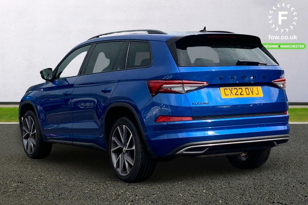 Skoda Kodiaq 2.0 Tsi 190 Sport Line 4X4 Dsg 7 Seat Blue #2