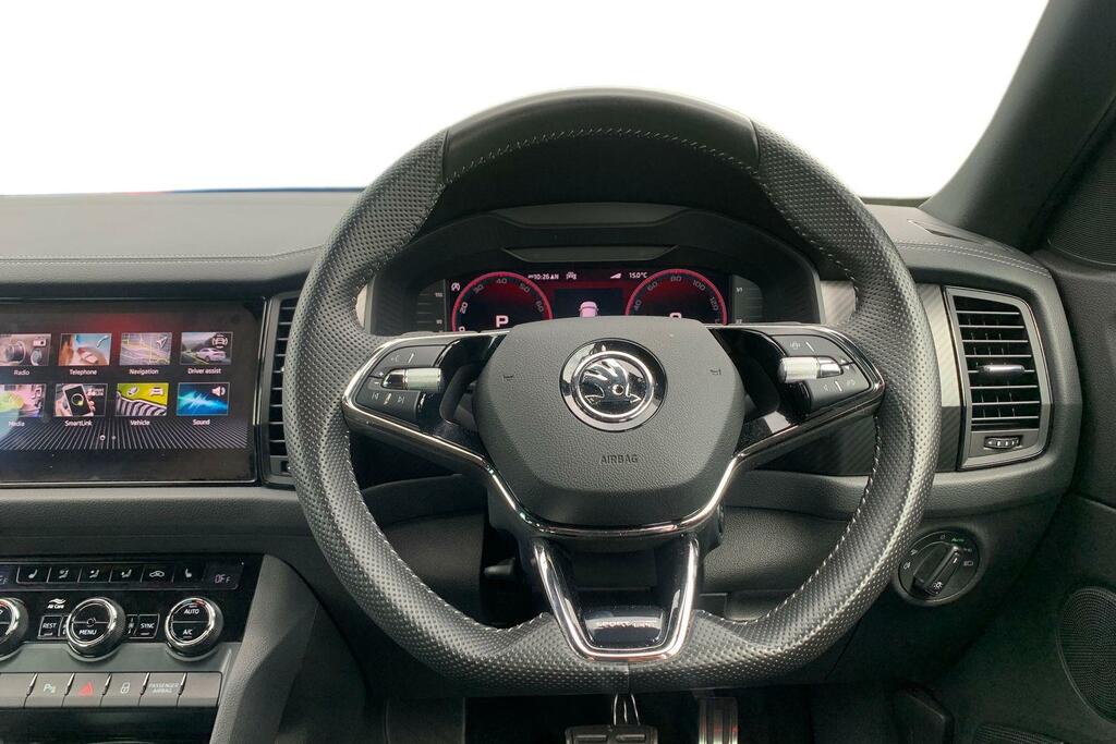 Skoda Kodiaq 2.0 Tsi 190 Sport Line 4X4 Dsg 7 Seat Blue #5