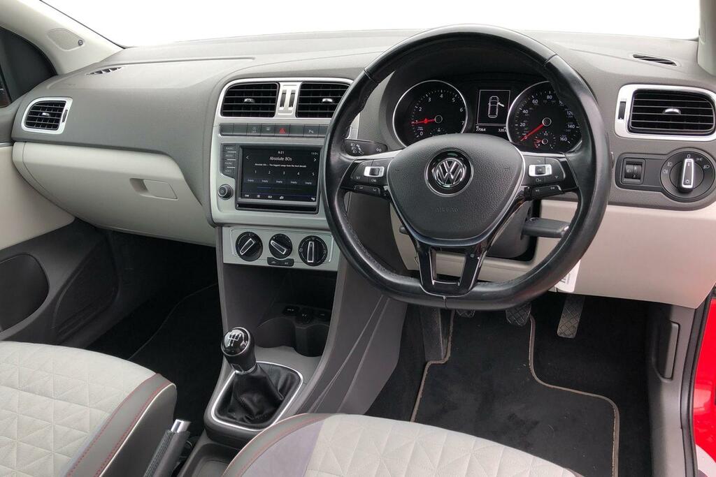 Volkswagen Polo 1.2 Tsi Beats YR67HDG Red #3