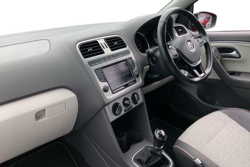 Volkswagen Polo 1.2 Tsi Beats YR67HDG Red #4