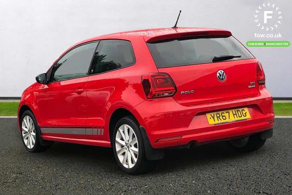 Volkswagen Polo 1.2 Tsi Beats YR67HDG Red #2