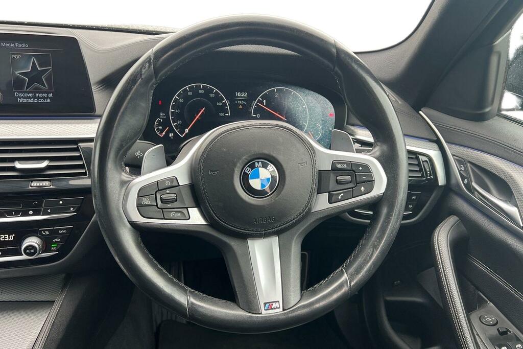 BMW 5 Series 530D M Sport Black #5